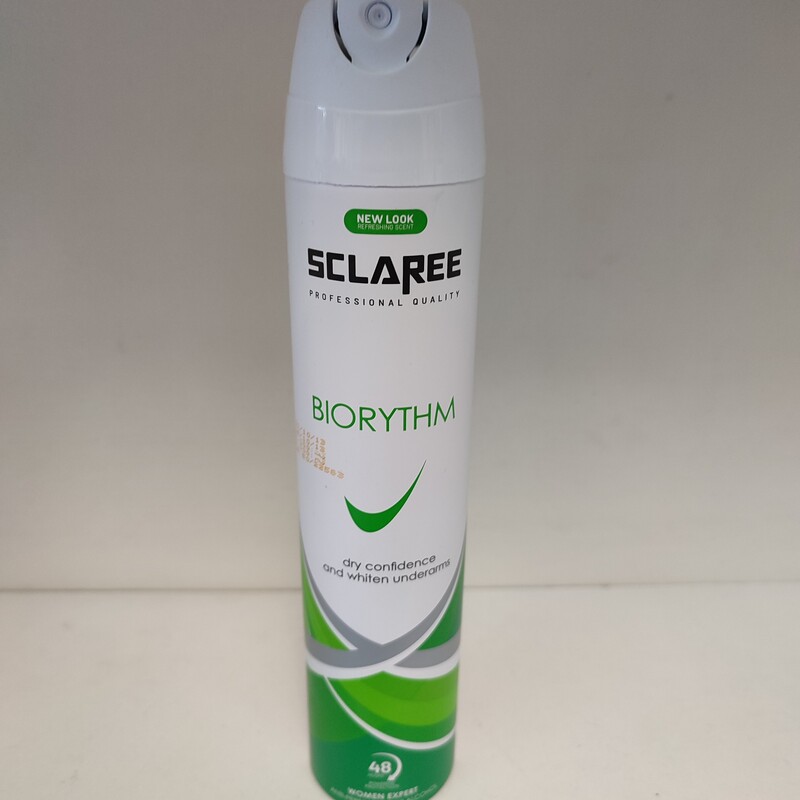 اسپری ضد تعریق زنانه اسکلاره مدل Biorythm حجم 200 میلی لیتر