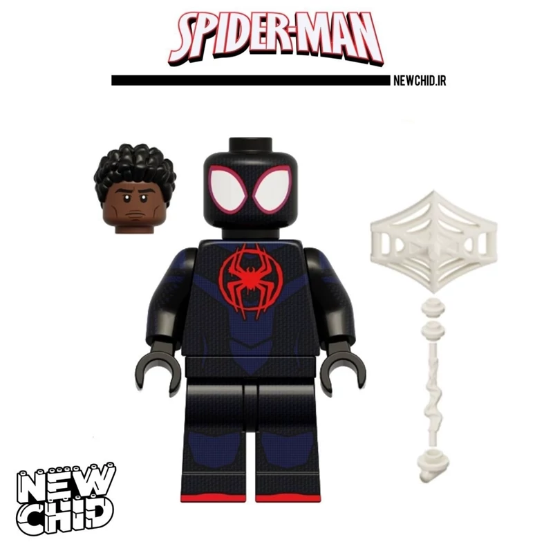 لگو مینی فیگور مرد عنکبوتی مایلز مارول اونجرز 02