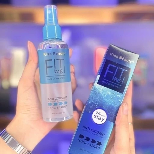 اسپری فیکس شاین آرایش فیکساتور پیگمنت بالا با کیفیت مدل کهکشانی هلوگرامی