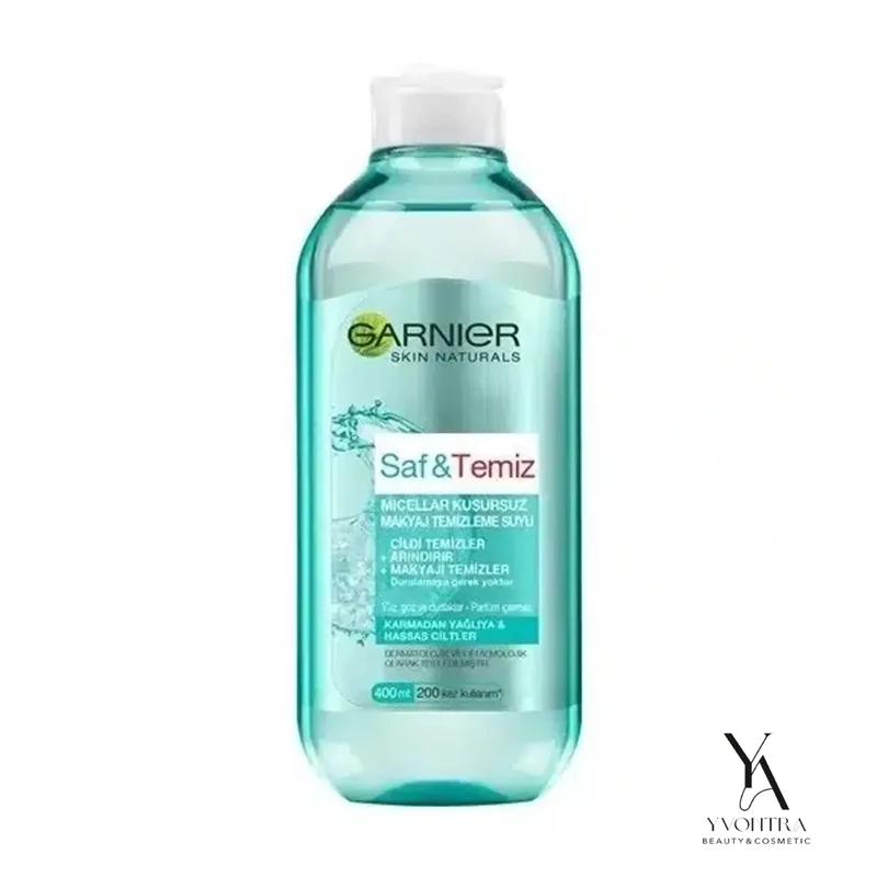 میسلار واتر گارنیر سبز پوست چرب حجم 400 میل