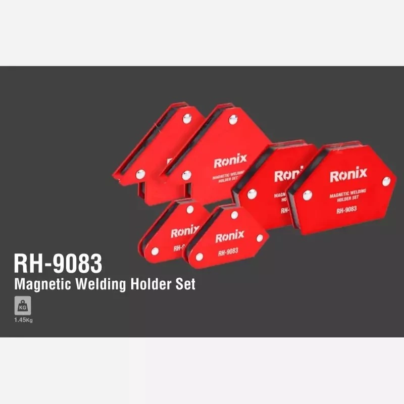 ست 6 عددی گونیا مگنتی رونیکس مدل  RH-9083