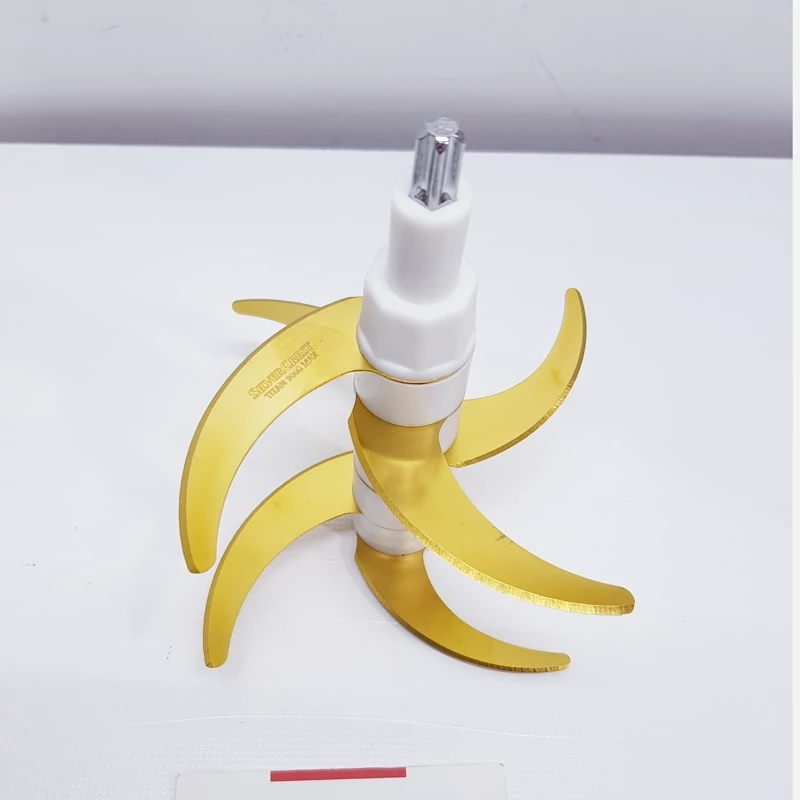 تیغ خرد کن حک شده اصلی سیلور کرست کوکینگ و ...2 تا 4 لیتر 6 تیغه پرس فیکس تیتانیوم  مدل TITAN 9000 MAX