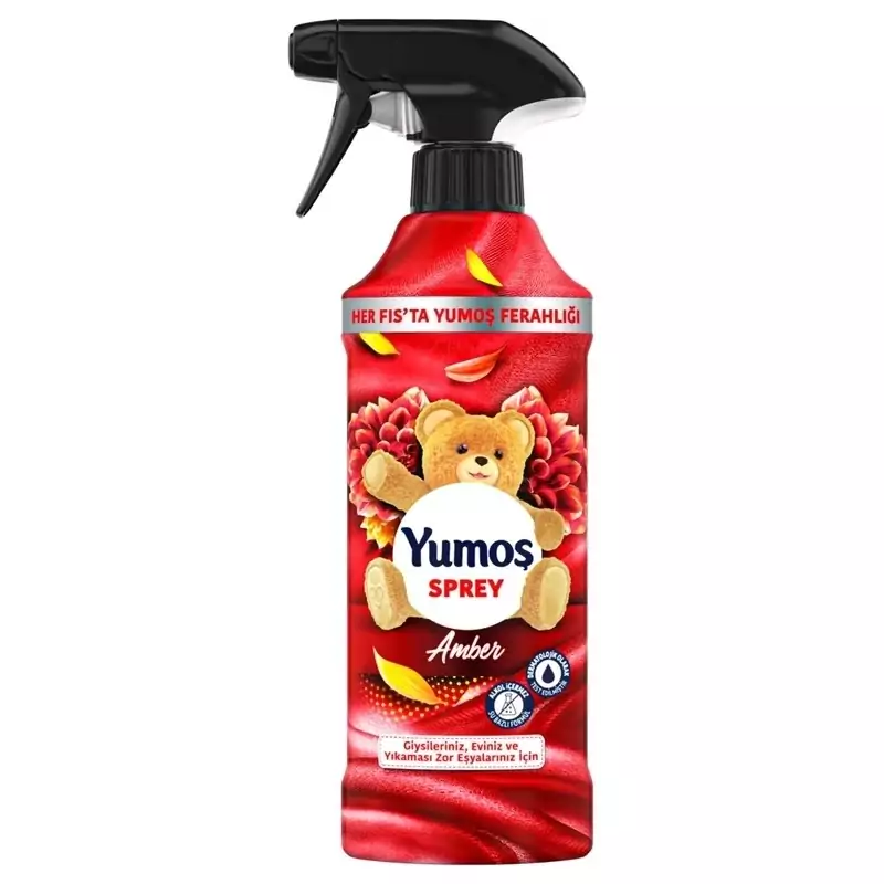 اسپری خوشبو کننده یوموش مدل رایحه کهربا حجم 450 میلی