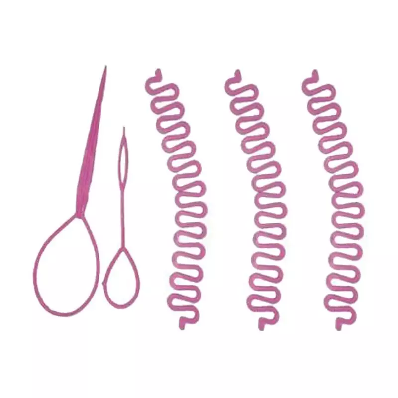 ابزار بافت مو بامتل 5 تکه