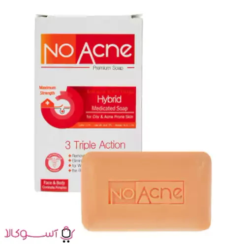 صابون ترکیبی و درمانی نو آکنه مدل hybird وزن 100 گرم در آسوکالا