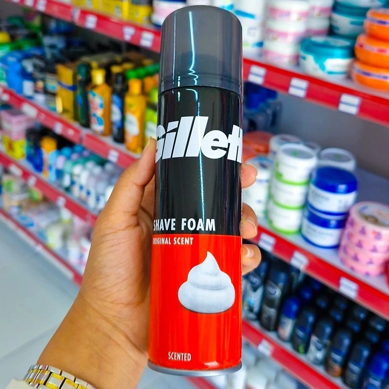 فوم اصلاح مردانه 225 میل آکات (قیمت پایین به دلیل افتتاح غرفه)