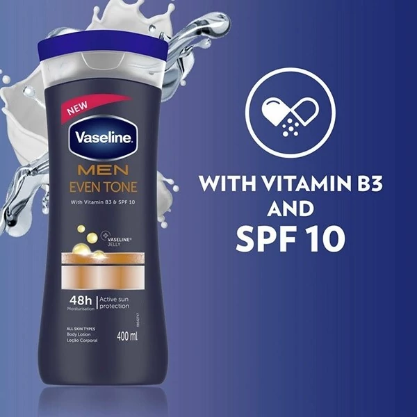 لوسیون بدن مردانه وازلین مدل EVEN TONE
