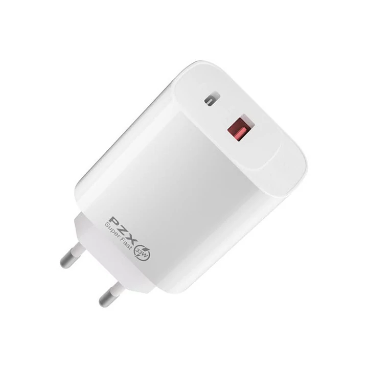 شارژر دیواری 33 وات پی زد ایکس مدل P55