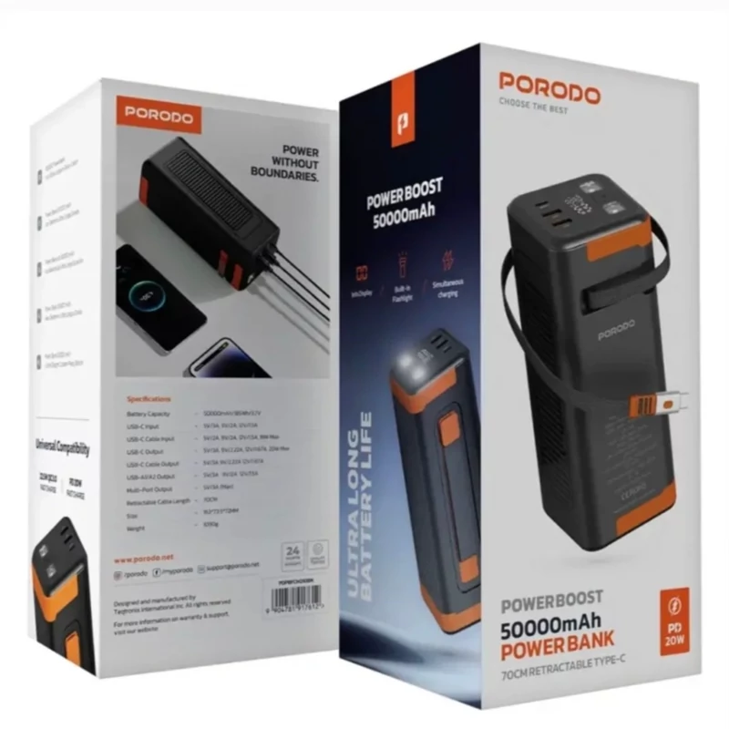 پاوربانک 50000 پرودو مدل Power Boost