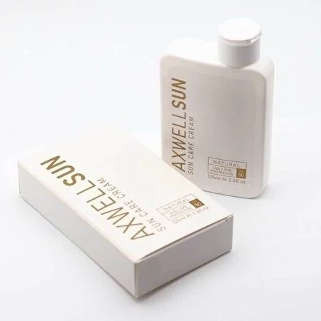 کرم ضد آفتاب اکسول مدل Natural با SPF50 بی رنگ حجم 125 میل