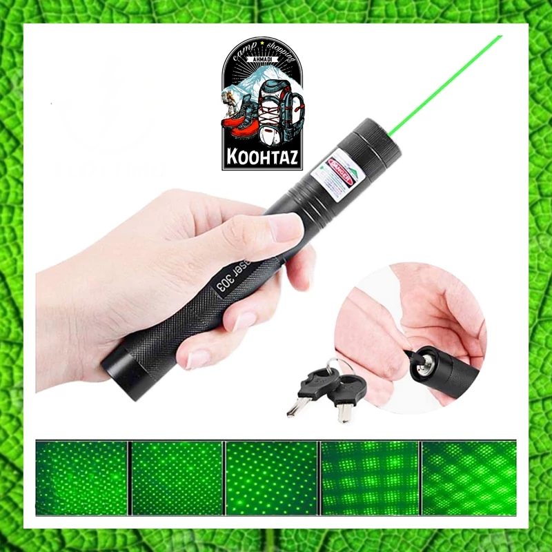 لیزر کیلومتری رقص نور دار سر فلزی با بُرد بی نهایت