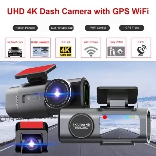 جدیدترین مدل دوربین فیلمبرداری و ثبت وقایع خودرو discavery car dash cam 4k ultra