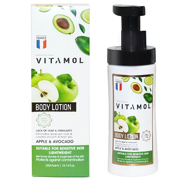 لوسیون بدن سیب و آواکادو ویتامول