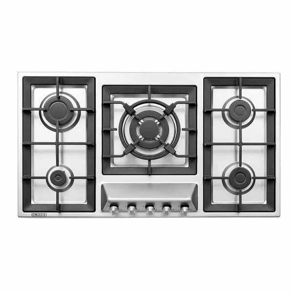 اجاق گاز پنج شعله مدل S5960 i استیل البرز