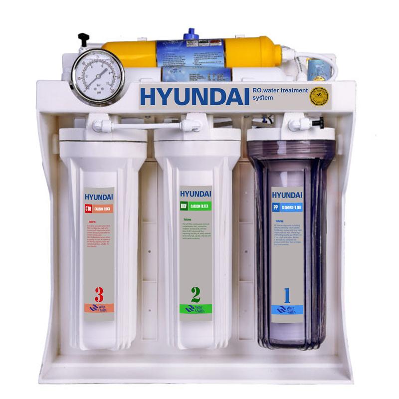 دستگاه تصفیه آب خانگی هیوندای مدل hu06 (پس کرایه)