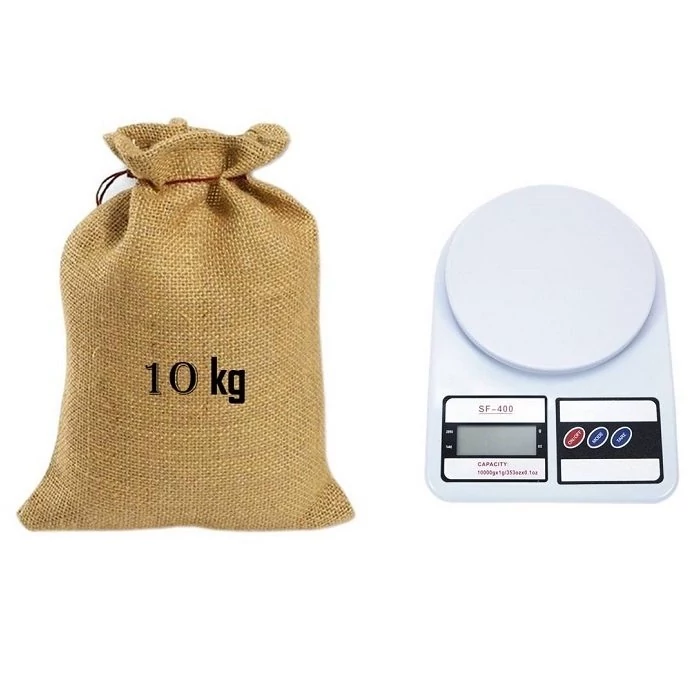 ترازو دیجیتالی آشپزخانه 10 کیلوگرمی مدل Electronic SF-400 