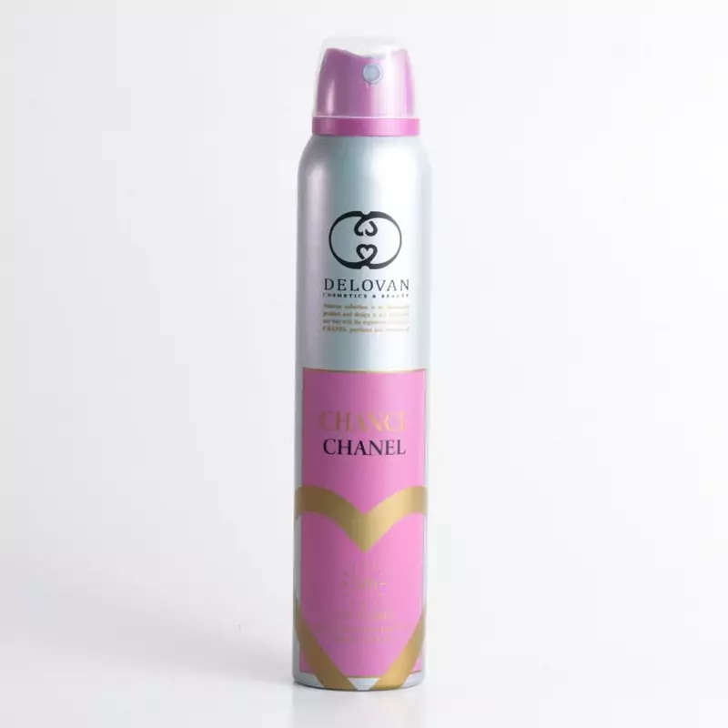 اسپری زنانه دلوان رایحه چنس چنل حجم 200 میلی لیتر