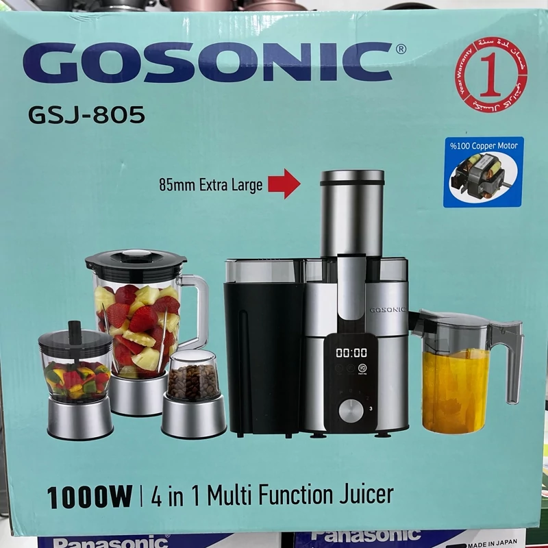 آبمیوه گیری گوسونیک GSJ-805 ارسال رایگان 4کاره