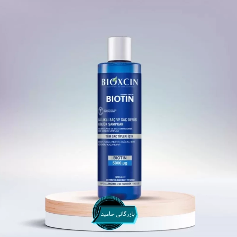 شامپو ضد ریزش مو بیوکسین مدل بیوتین حجم 300 میلی لیترBioxin hair shampoo biotin model volume 300 ml