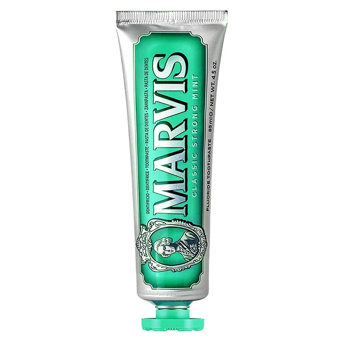 خمیر دندان نعنا کلاسیک مارویس Marvis Classic Strong Mint حجم 85 میل