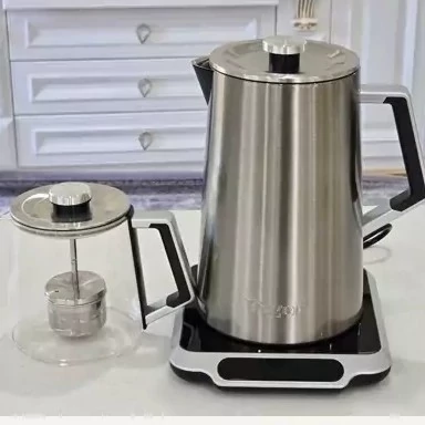 چای ساز روهمی روگن مدل ru-1515استیل با کیفیت دارای گارانتی 18ماهه 