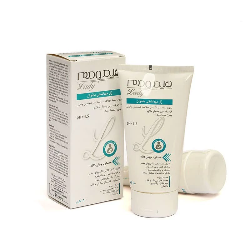 ژل بهداشتی بانوان هیدرودرم مدل daily حجم 150 میل