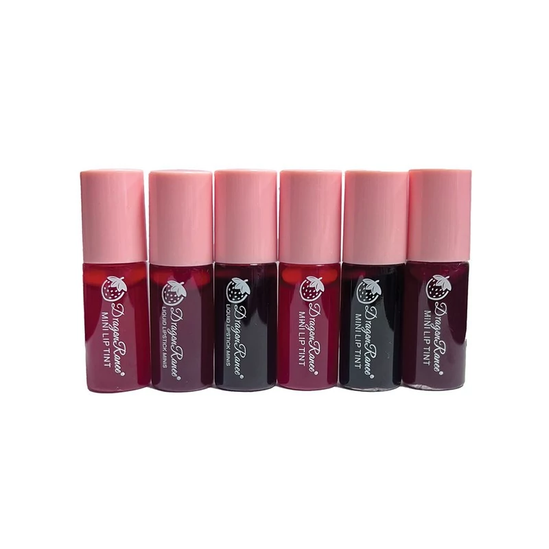 تینت لب دراگون رانی مدل مدل توت فرنگی مجموعه 6 عددی