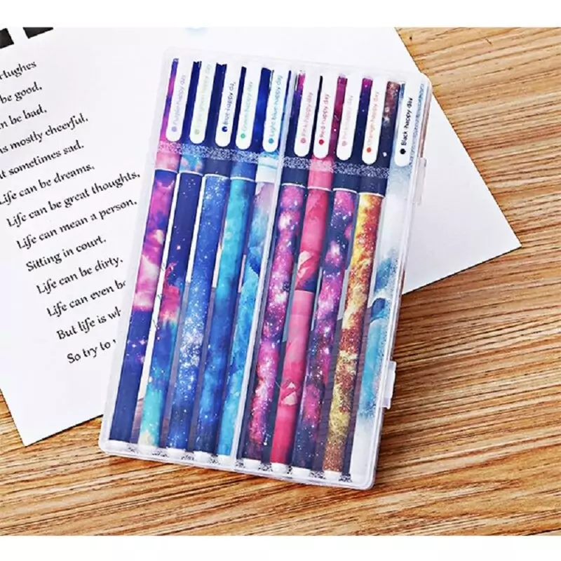 پک روان نویس جوهر رنگی هپی دی 10 عددی