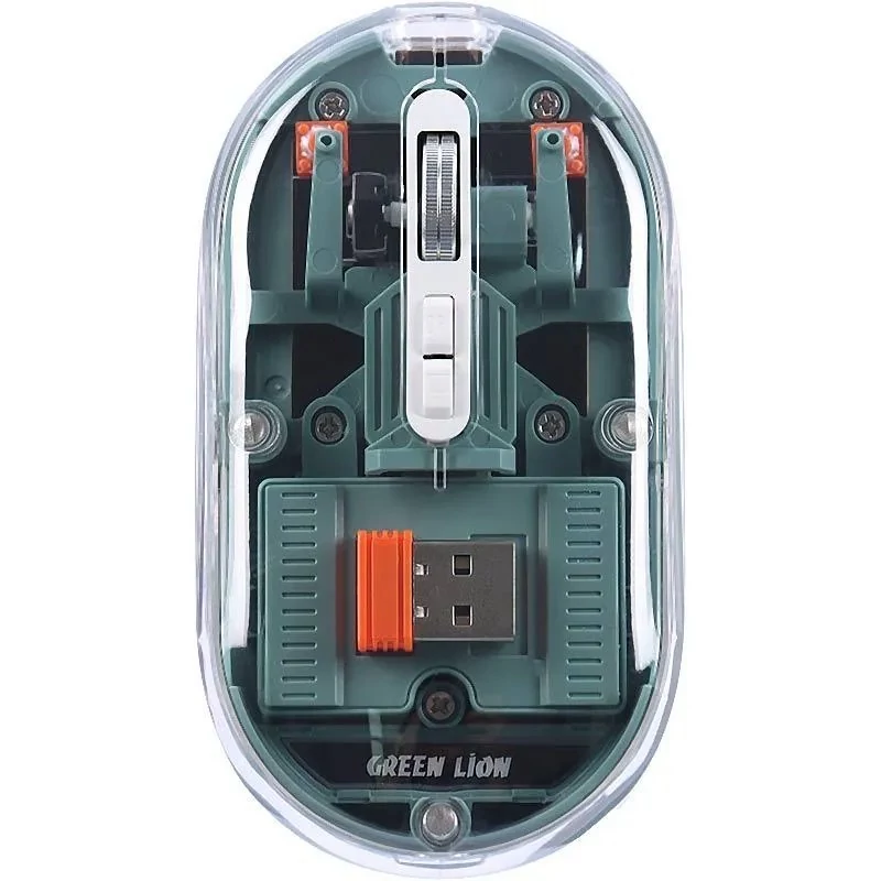 موس بی سیم گرین لاین مدل Transparent Mouse Lite GL-RM6