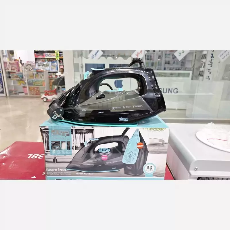 اتو بخار دی اس پی مدل 1073 لطفا قبل ازثبت موجودی وقیمت بگیرید