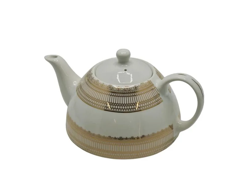 قوری یونیک مدل نسترن کد 7543 مشکی (پس کرایه)