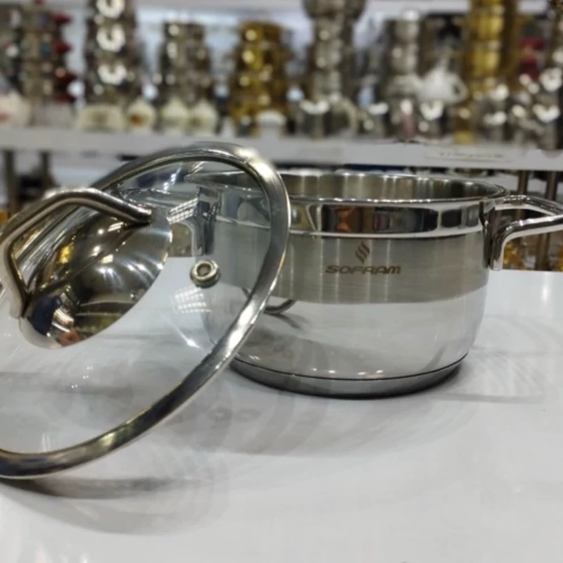 قابلمه استیل سوفرام ترکیه مدل سافت سایز 16