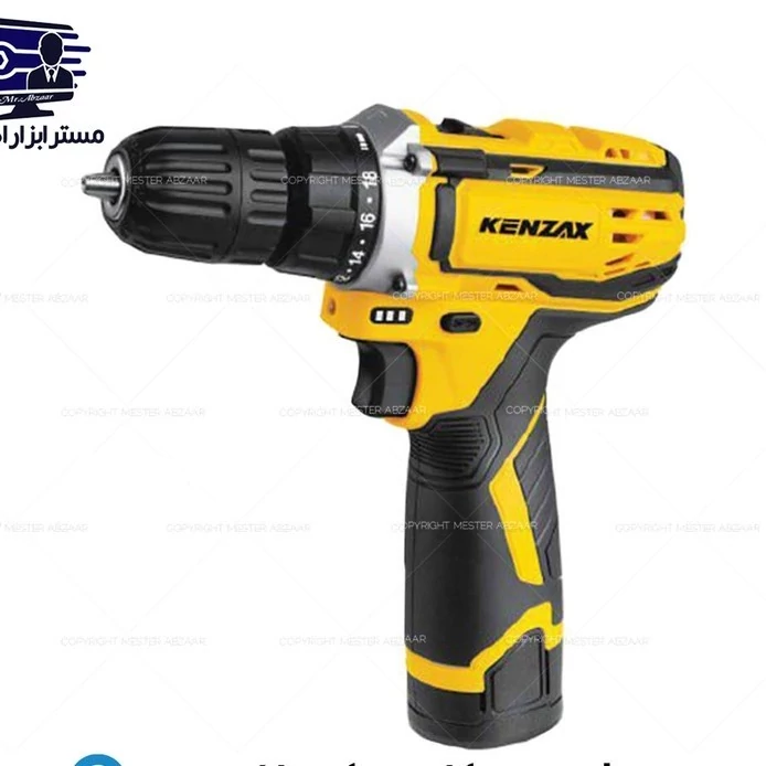 دریل پیچ گوشتی شارژی 12 ولت کنزاکس کد8112 