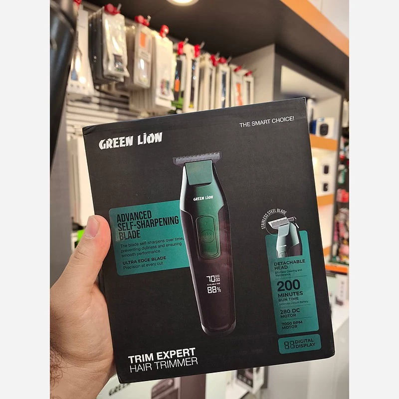 ماشین اصلاح گرین لاین مدل TRIM EXPERT ا Green Lion GNTREXPHTGN Trim Expert Hair Trimmer (تک / عمده)
