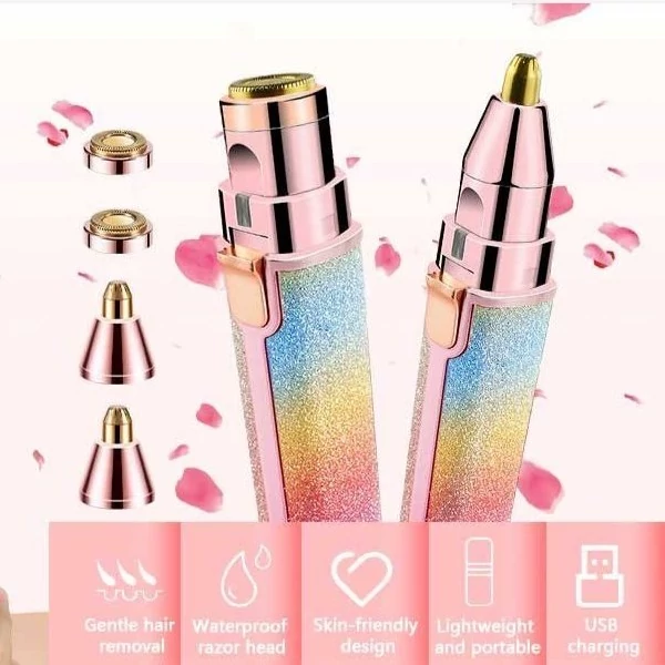 موزن دو کاره  صورت و ابرو  هفت رنگ 