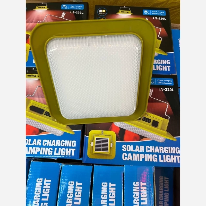 پروژکتور مدلLS229L اصلی دارای پنل خورشیدی و پاوربانک نگهداری شارژ بالا کیفیت عالی