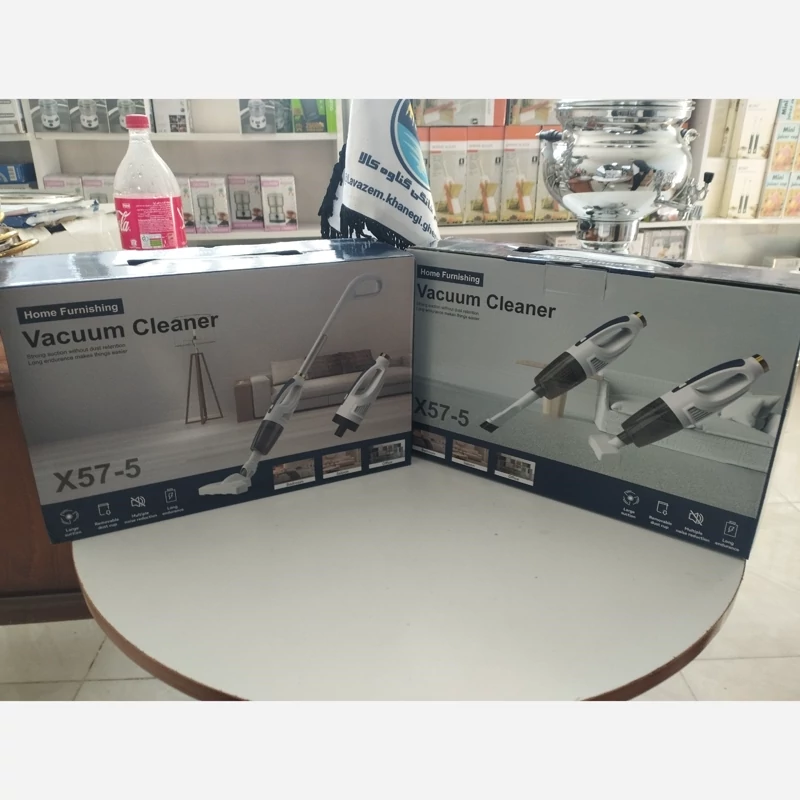 جارو ایستاده شارژی  دسته عصایی جاروشارژی با چند سری مختلف مدل وکیوم کلینر اصلی  لیبل طلایی دار x57 (ارسال رایگانه