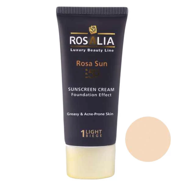 کرم ضد آفتاب رزالیا مدل Greasy & Acne-Prone حجم 40 میلی لیتر