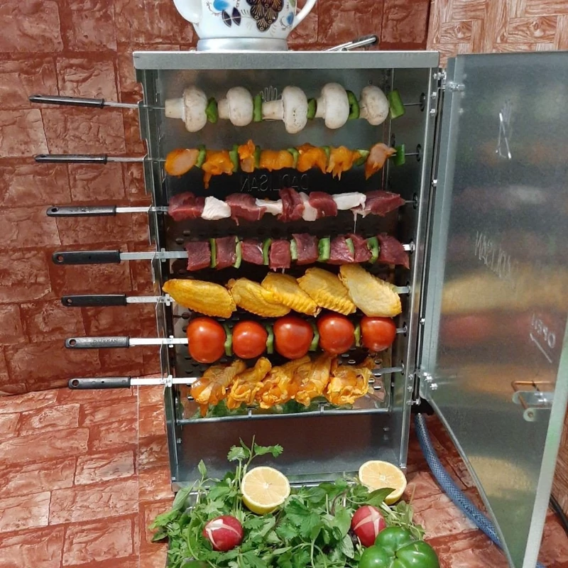 کباب پز  10 سیخه دادلیسان ارسال از کارخانه با تخفیف 