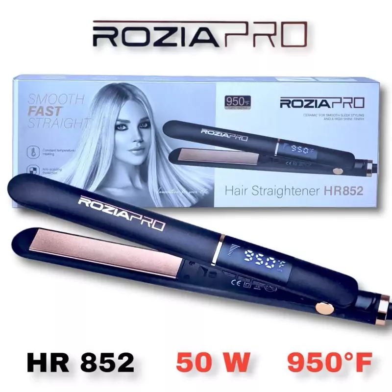 اتو مو حرفه ای روزیا پرو دیجیتالی مدل HR852