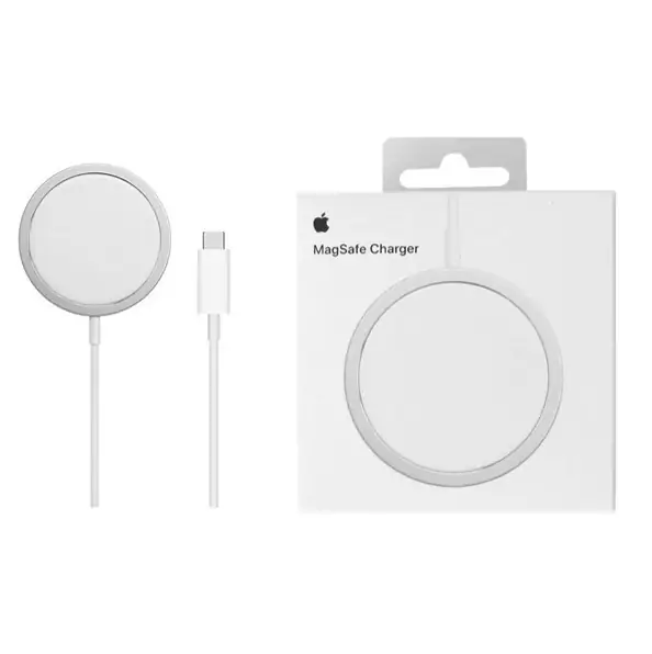 کابل شارژ ایمن مگ سیف آیفون با ضمانت اورجینال مدلMAGSAFE A2140