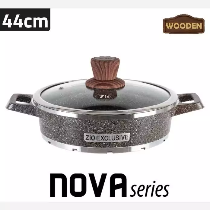 تابه زیو سایز 44 نوا گرانیت سنگی مدل Zio Nova ZLC-8402-44 (کدrو2) 