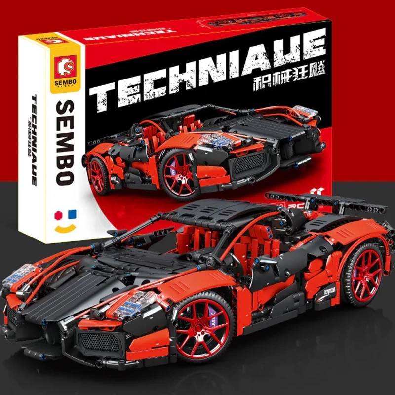  اسباب بازی ﻿لگو ماشین کنترلی شارژی 1827 قطعه مدل 701026 SEMBO Technical