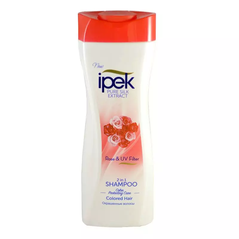 شامپو ایپک حاوی عصاره گل رز و فیلتر UV مناسب موهای رنگ شده 450 میل