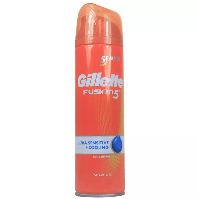 ژل اصلاح ژیلت فیوژن حساس حجم 200 میل