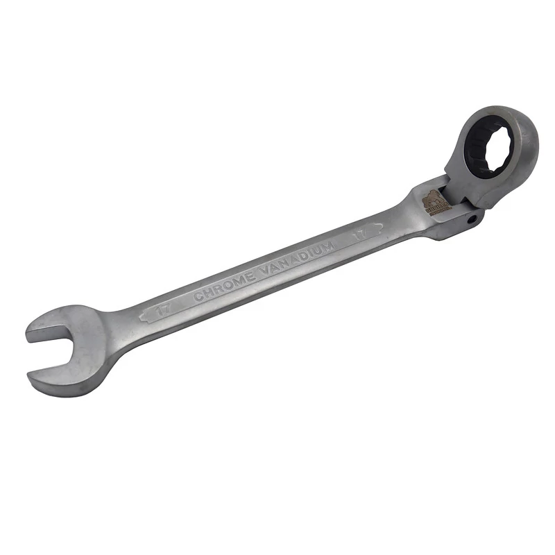 آچار یکسر تخت و یکسر جغجغه ای مدل گوریلا کد YP-TASHO-017MM سایز 17 میلیمتر