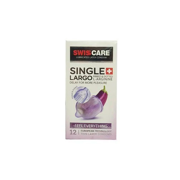 پک مجموعه 4 بسته کاندوم 12عددی سوئیس کر مدل حجیم کننده لارگو