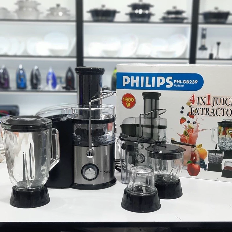 آبمیوه گیری فیلیپس 4کاره 1200 وات حرفه ای