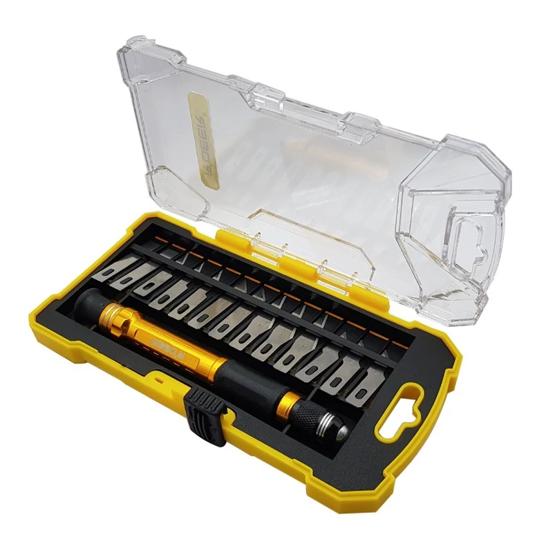 ست کاتر قلمی آردیر مدل RDEER RT-M113 مجموعه 14 عددی