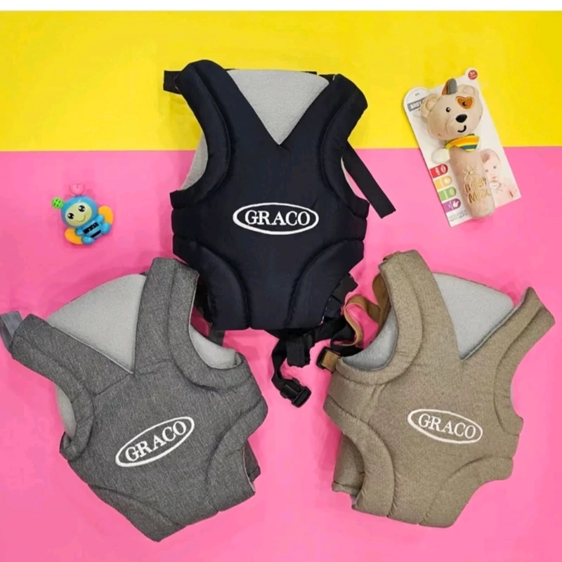 آغوشی حمل نوزاد برند گراکو جنس کتان پنبه درجه یک 